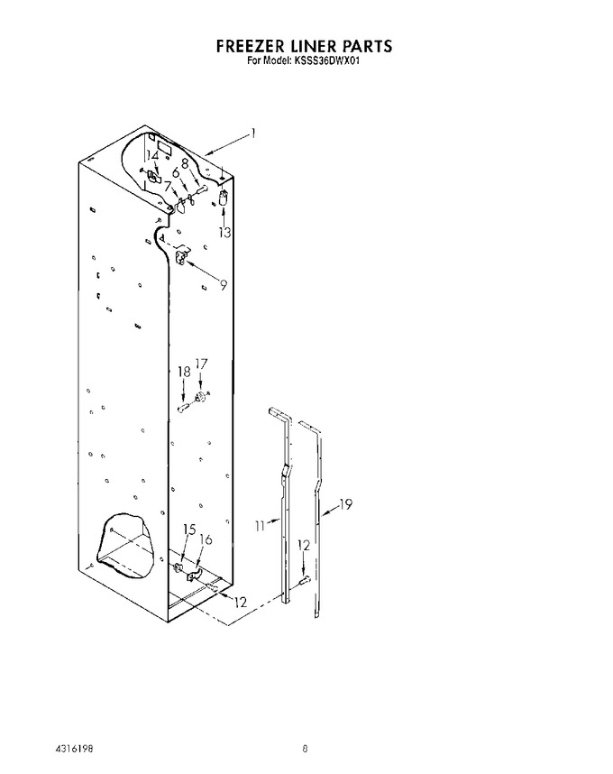 Diagram for KSSS36DWX01