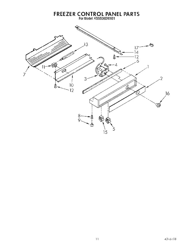Diagram for KSSS36DWX01