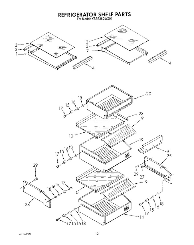 Diagram for KSSS36DWX01
