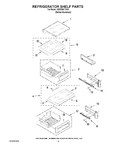 Diagram for 07 - Refrigerator Shelf Parts