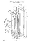 Diagram for 11 - Refrigerator Door