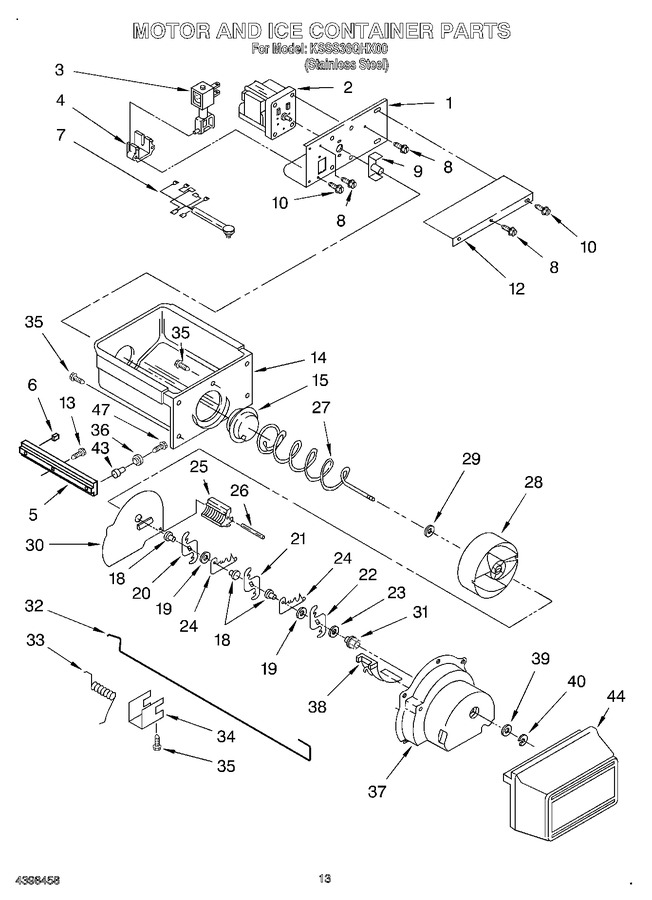 Diagram for KSSS36QHX00