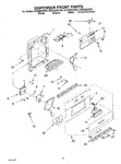 Diagram for 12 - Dispenser Front