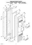 Diagram for 11 - Freezer Door