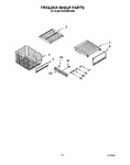 Diagram for 10 - Freezer Shelf