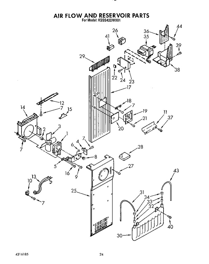 Diagram for KSSS42DWX01