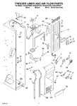 Diagram for 08 - Freezer Liner And Air Flow