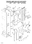 Diagram for 08 - Freezer Liner And Air Flow
