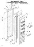 Diagram for 10 - Freezer Door Parts