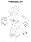 Diagram for 07 - Refrigerator Shelf Parts