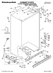 Diagram for 01 - Cabinet Parts