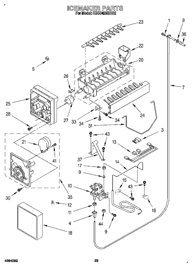 Diagram for KSSS42MDX02