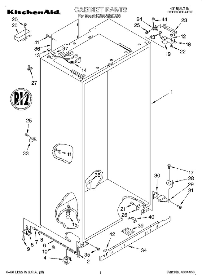 Diagram for KSSS42MDX03