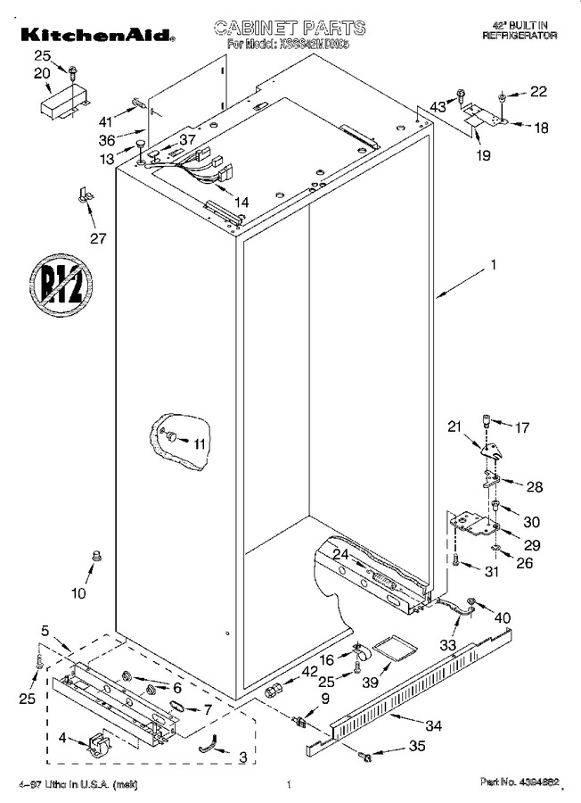 Diagram for KSSS42MDX05