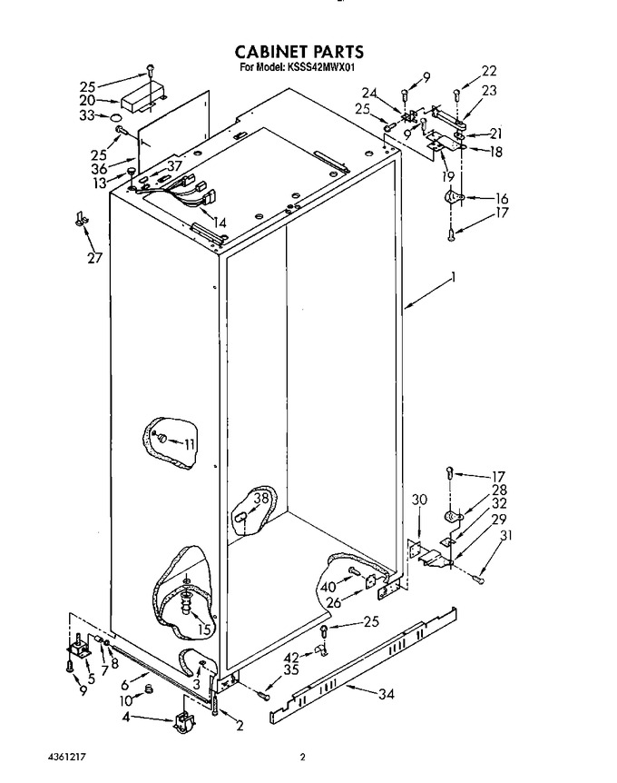 Diagram for KSSS42MWX01