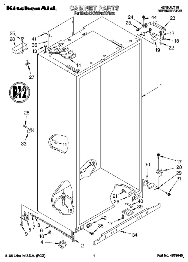 Diagram for KSSS42QDW00