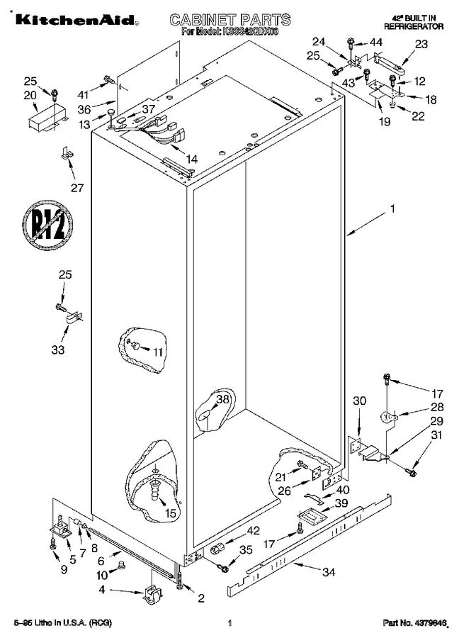 Diagram for KSSS42QDX00
