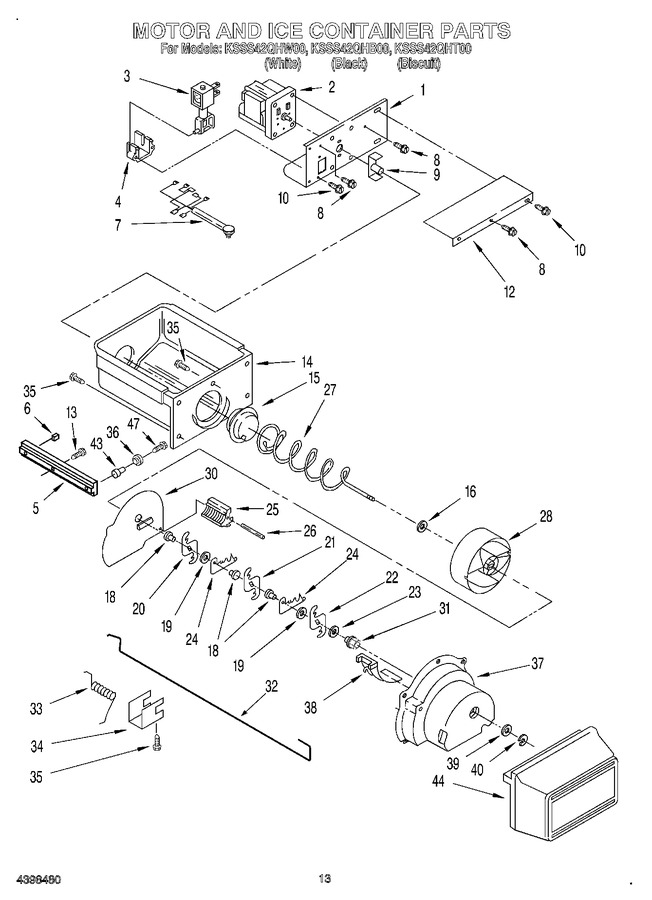 Diagram for KSSS42QHW00