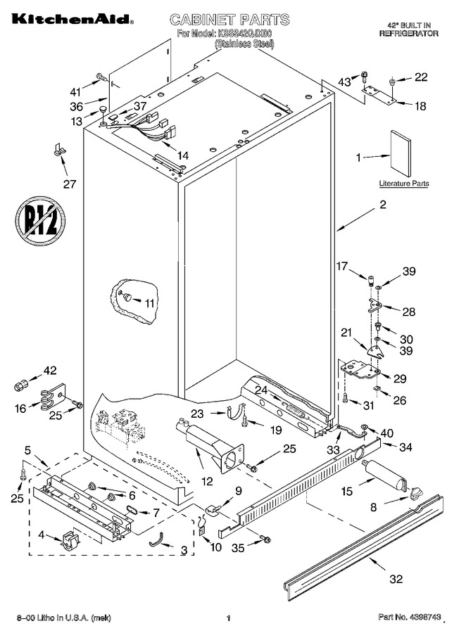 Diagram for KSSS42QJX00
