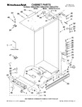 Diagram for 01 - Cabinet Parts