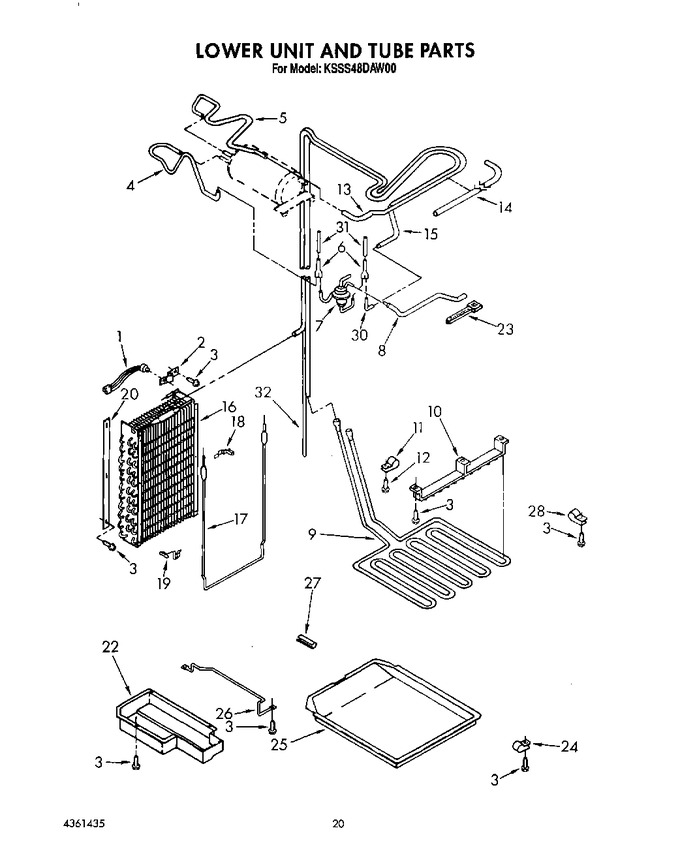Diagram for KSSS48DAW00