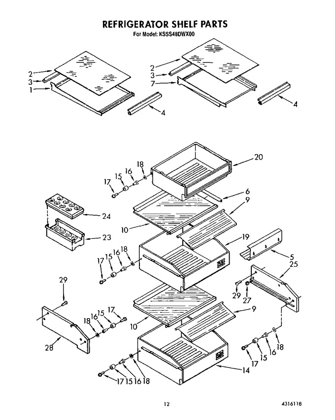 Diagram for KSSS48DWX00