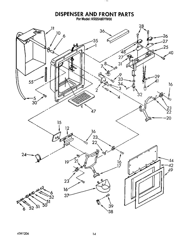 Diagram for KSSS48DYW00
