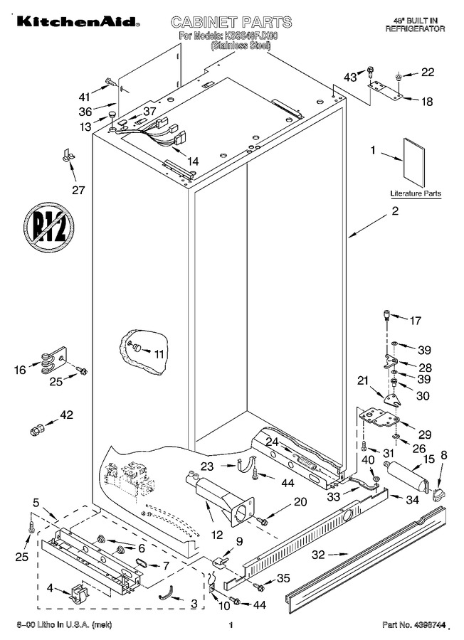 Diagram for KSSS48FJX00