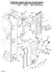 Diagram for 08 - Freezer Liner And Air Flow