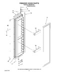Diagram for 10 - Freezer Door Parts