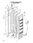 Diagram for 08 - Freezer Door
