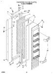 Diagram for 08 - Freezer Door
