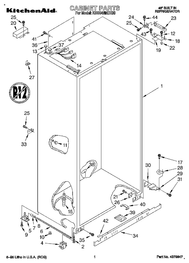 Diagram for KSSS48MDX00