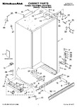 Diagram for 01 - Cabinet Parts