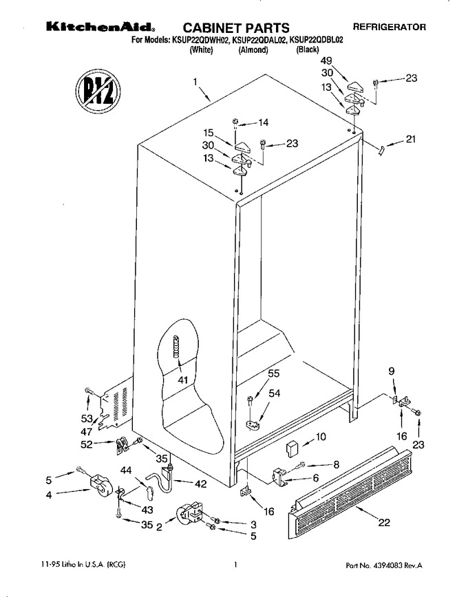 Diagram for KSUP22QDWH02