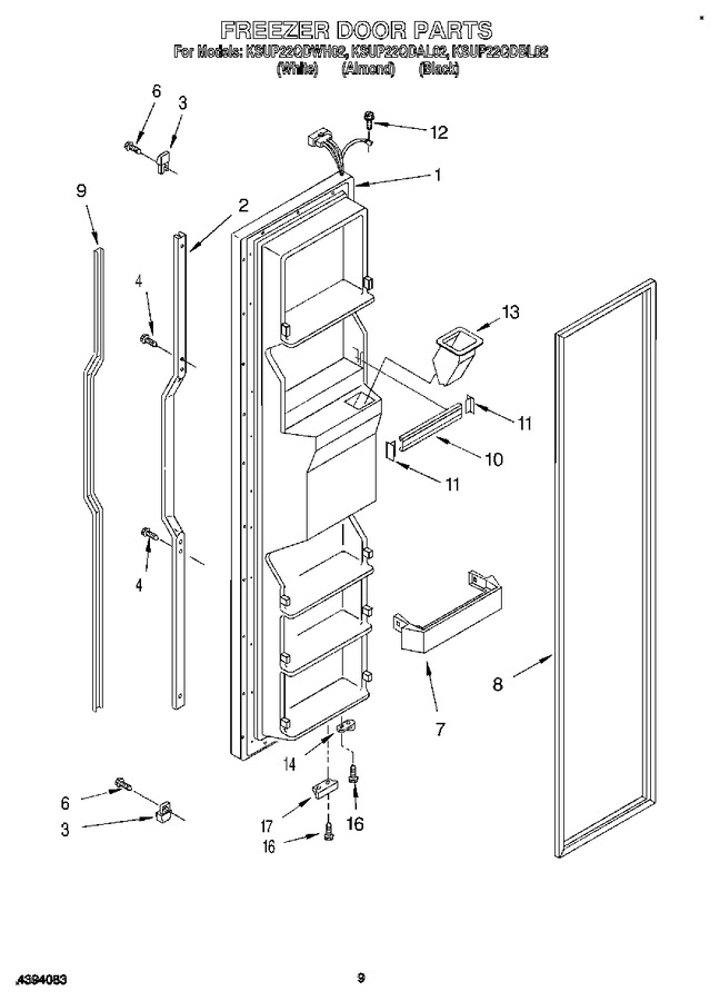 Diagram for KSUP22QDWH02