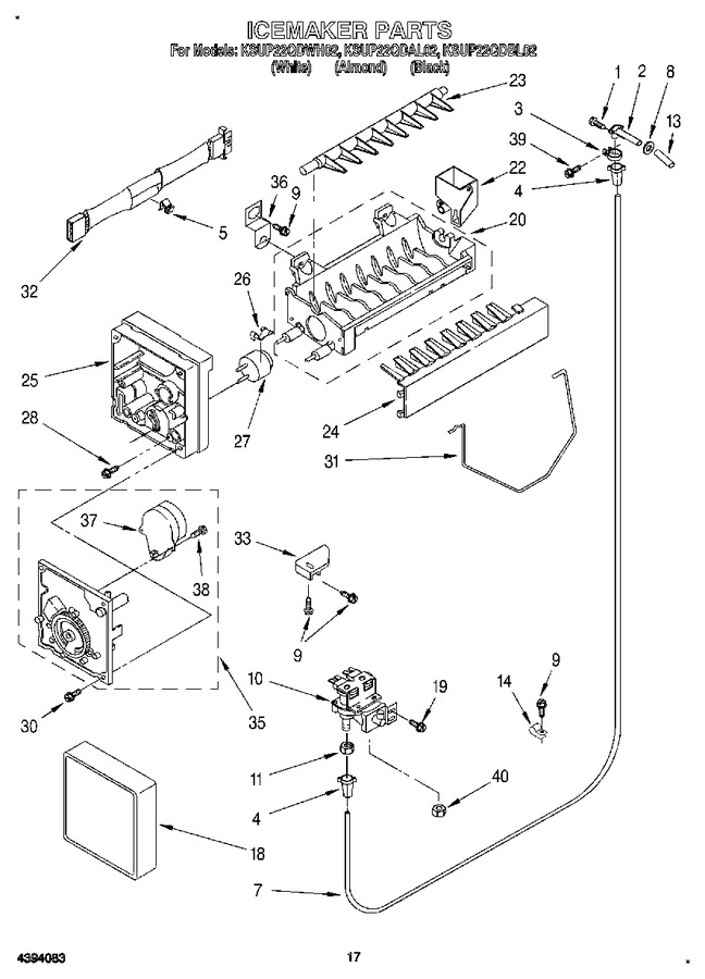 Diagram for KSUP22QDWH02