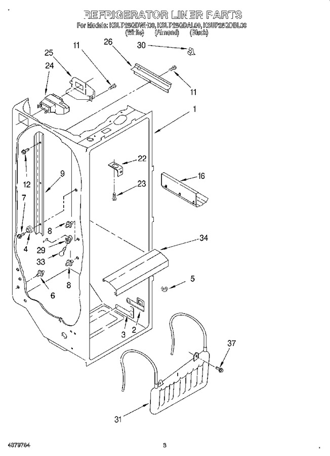 Diagram for KSUP25QDWH00