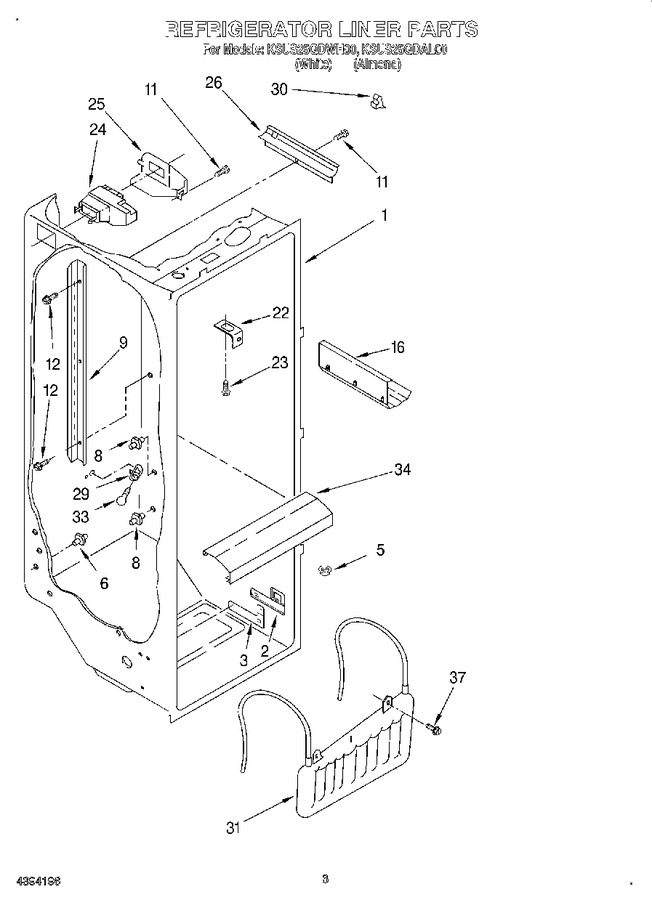 Diagram for KSUS25QDWH00