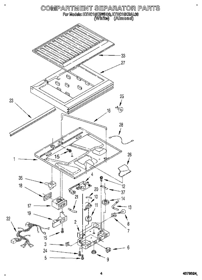 Diagram for KTHC18KBWH00