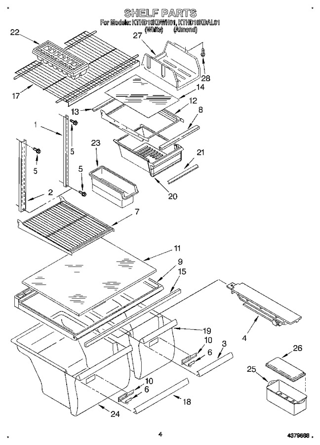 Diagram for KTHD18KDAL01