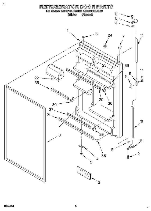Diagram for KTHD18KDWH03