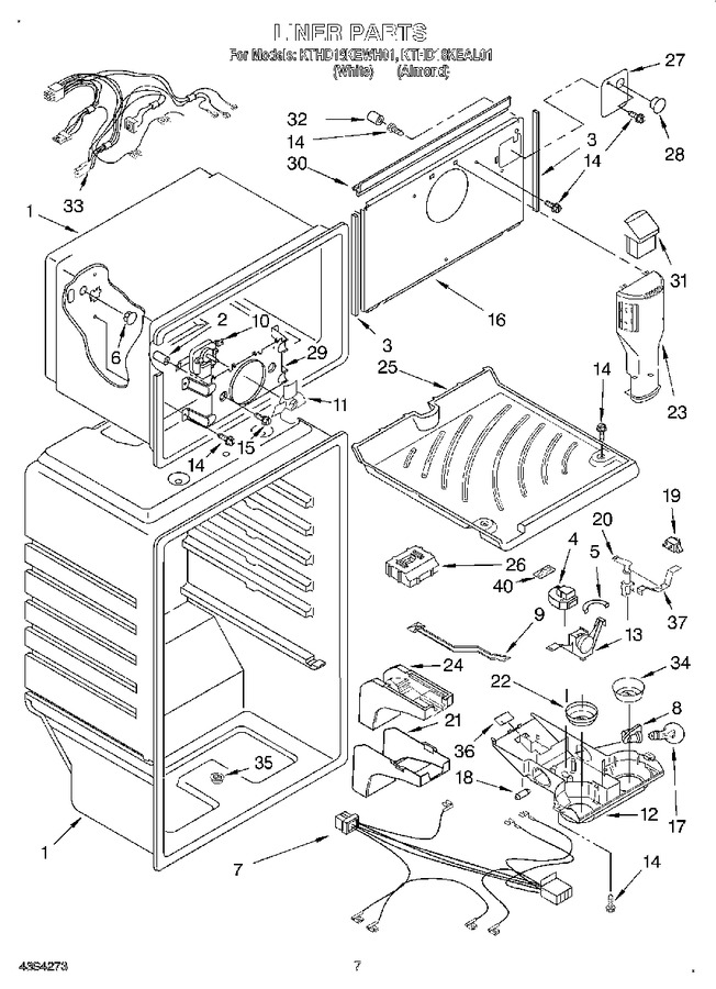 Diagram for KTHD18KEAL01
