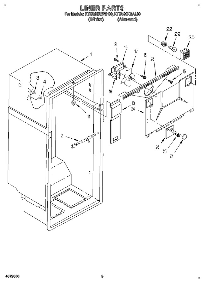 Diagram for KTHS20KBWH00