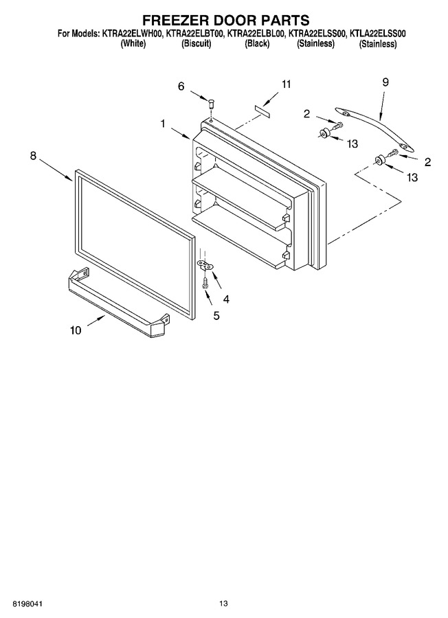 Diagram for KTRA22ELWH00