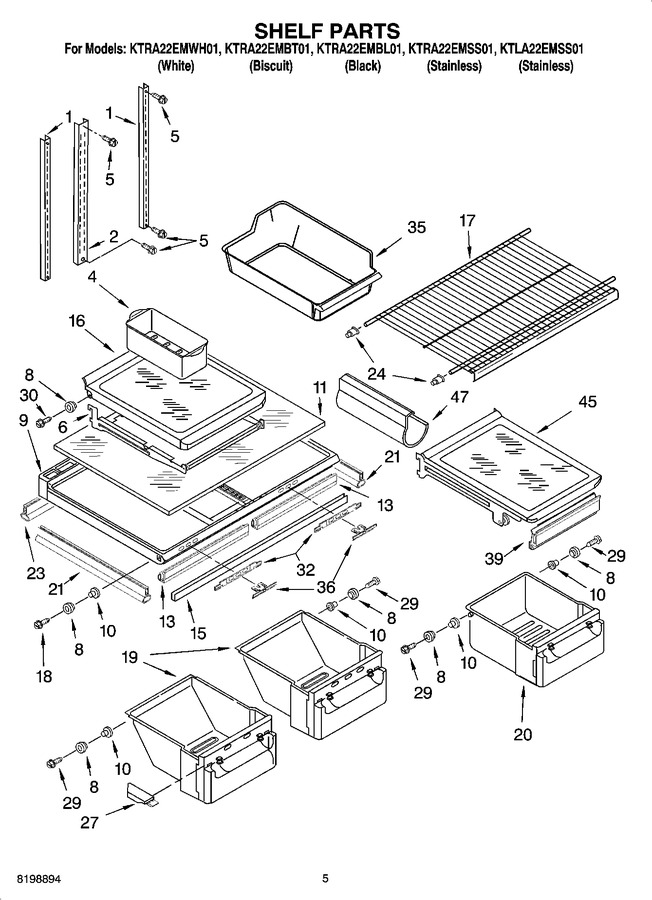 Diagram for KTRA22EMWH01