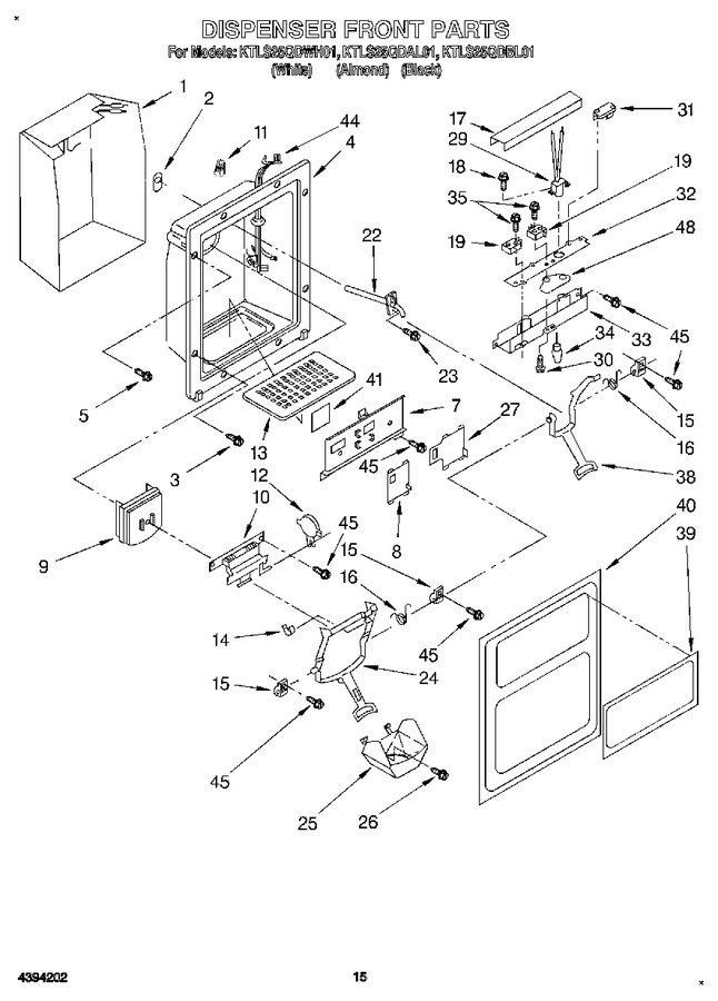 Diagram for KTLS25QDWH01