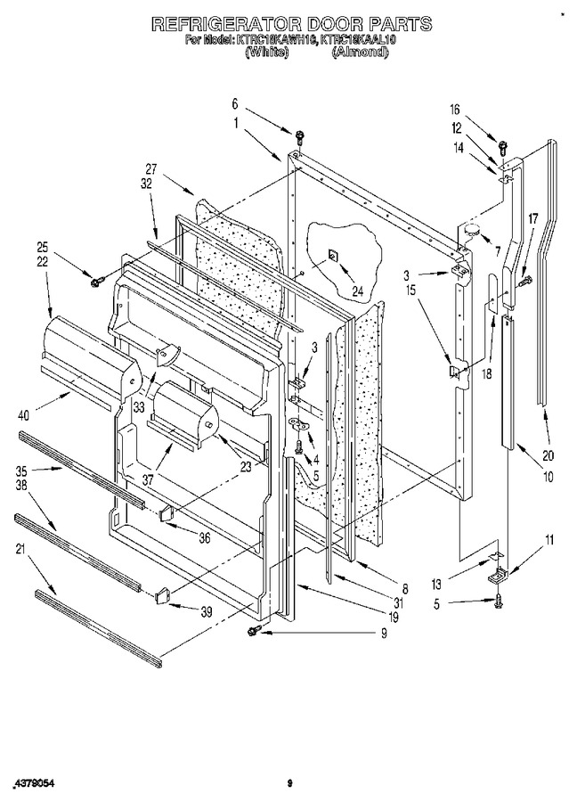 Diagram for KTRC18KAWH10