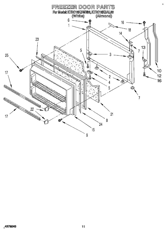 Diagram for KTRC18KBWH00