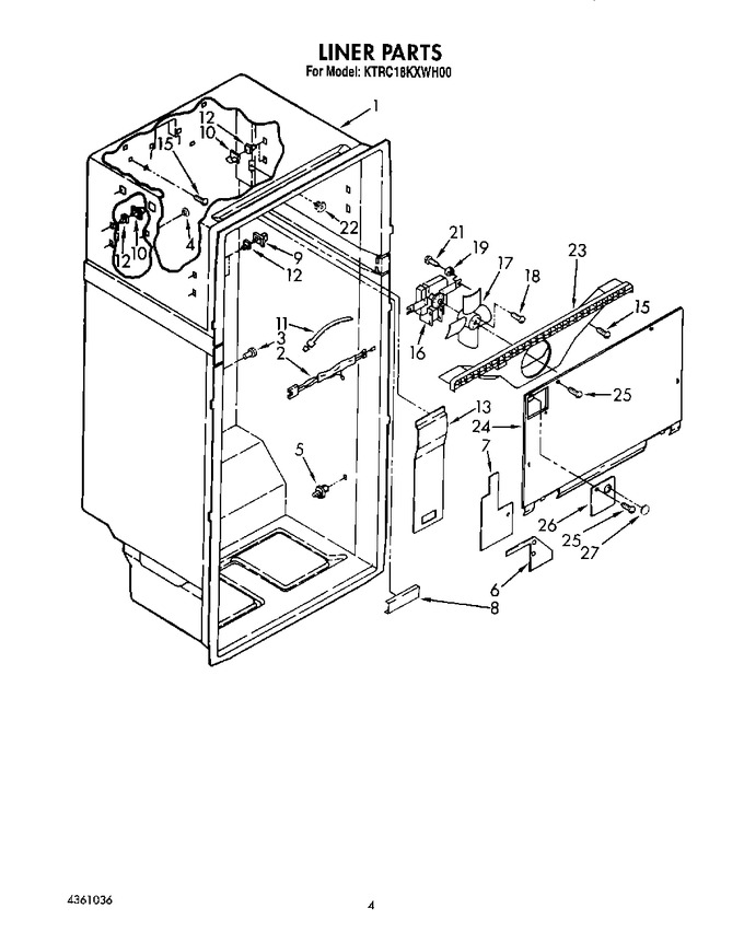 Diagram for KTRC18KXAL00